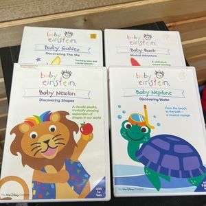 Baby Einstein. Lot of 4 DVDs.   Gently used